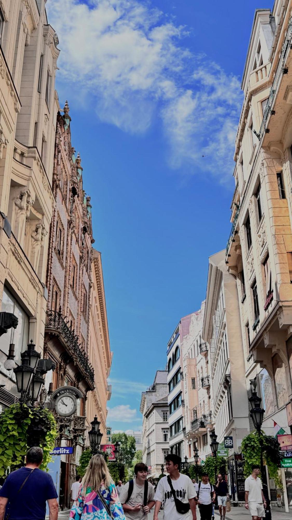 ブダペストCity Centrum Fashionstreet Apartmanアパートメント エクステリア 写真